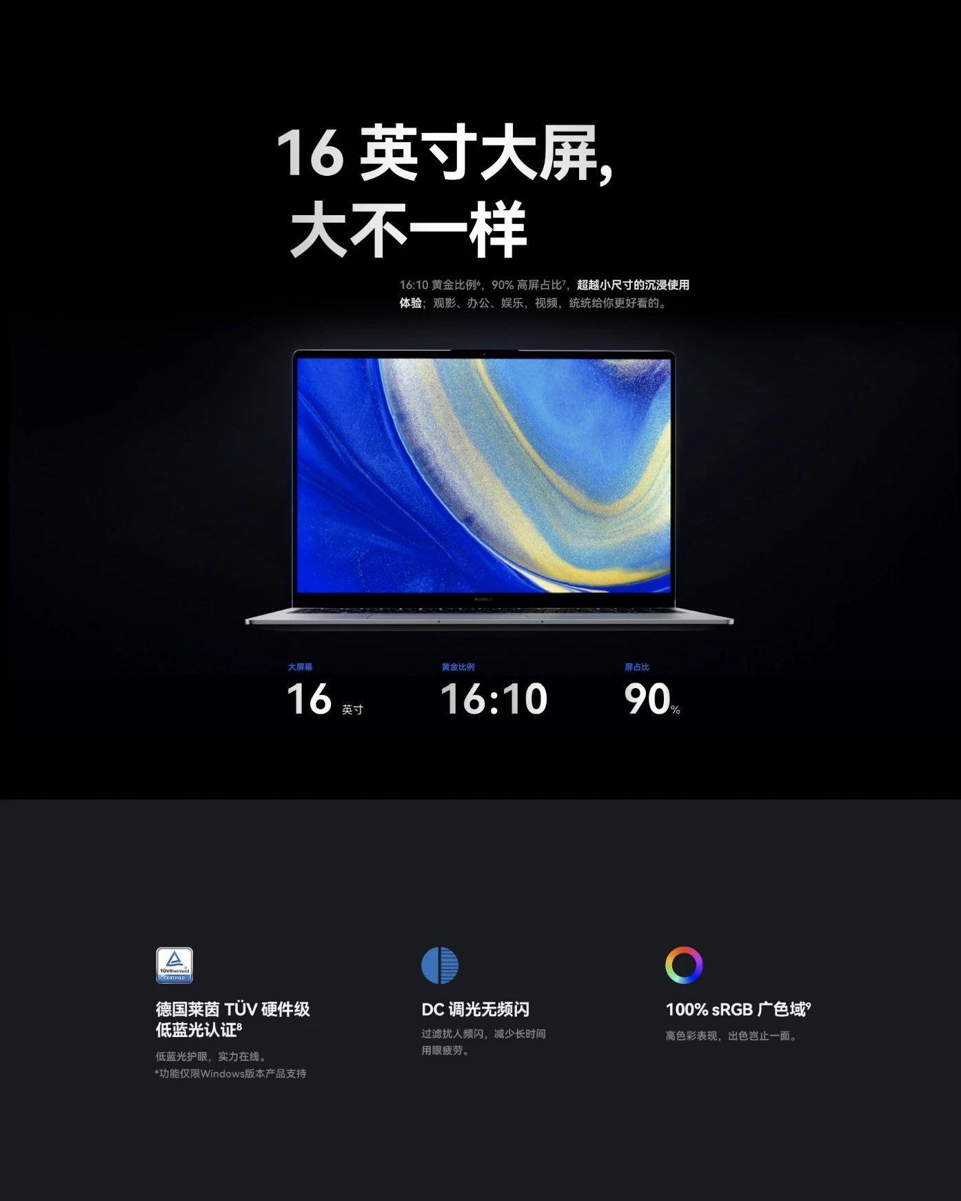 图片[2]-HUAWEI MateBook D 16-go to sea