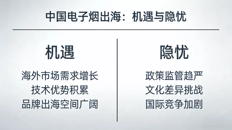 数据回暖背后，中国电子烟出海的机遇与隐忧-图仕出海