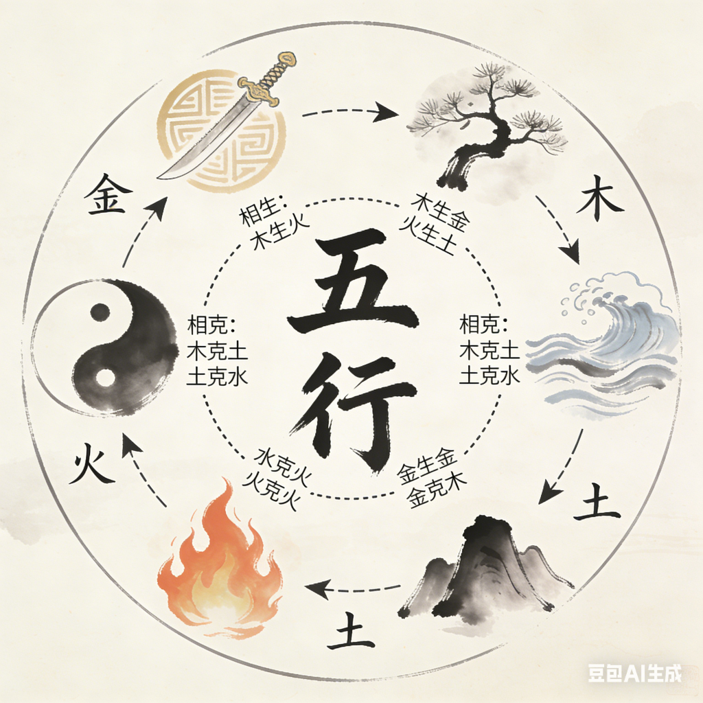 图片[1]-顺五行，顺一生-龙门出海