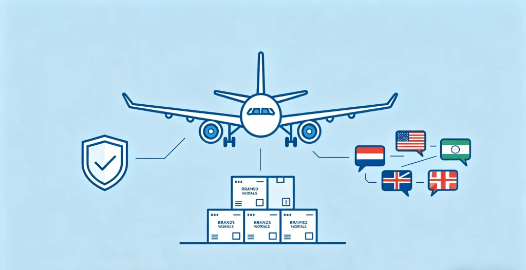 国际空运品牌货物：侵权风险与合规清安全攻略-图仕出海