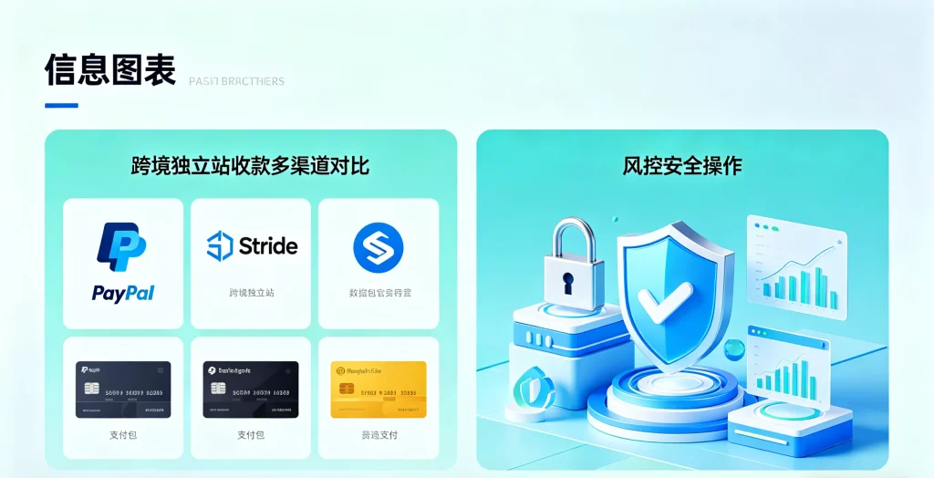 跨境独立站收款全攻略:多渠道对比与风控安全实操-图仕出海