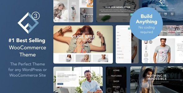 Flatsome破解版 v3.20.7 – 最畅销的多功能 WooCommerce 主题下载-图仕出海