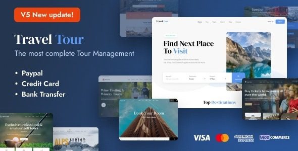 Travel Tour v5.3.11 旅行预订 WordPress主题下载-图仕出海