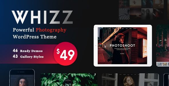 Photography Whizz Photography WordPress for Photography v2.4.8 摄影高手 WordPress 摄影主题下载-图仕出海