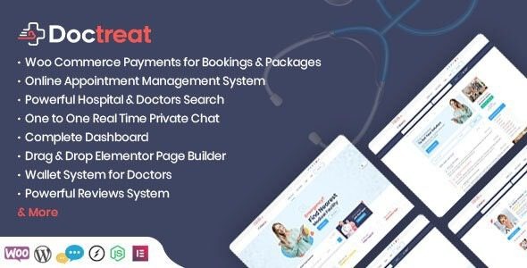 Doctreat v.1.7.0 – 医生目录 WordPress 主题下载-图仕出海