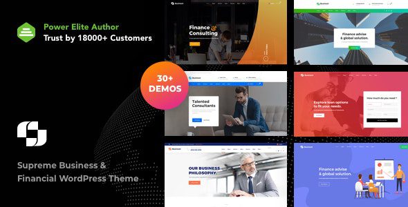 Businext v.2.5.0 -商业和金融机构 WordPress 主题下载-图仕出海