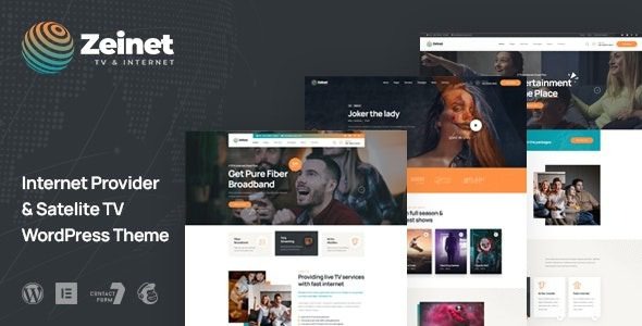 Zeinet v2.1.0 互联网服务与卫星电视 WordPress 主题下载-图仕出海