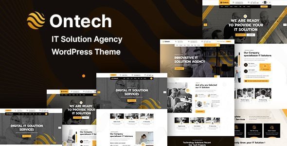 Ontech v1.1 IT 解决方案公司 WordPress 主题下载-图仕出海