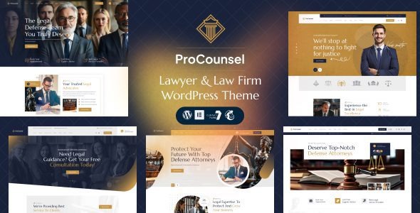 Procounsel v1.0.0 律师事务所 WordPress 主题下载-图仕出海