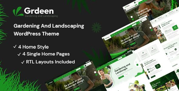 Grdeen v1.1.0 园艺与景观设计 WordPress 主题下载-图仕出海