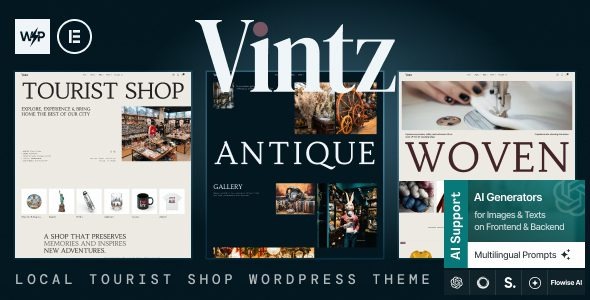 Vintz v1.3.0 —— 本地游客古董店 WordPress 主题下载-图仕出海
