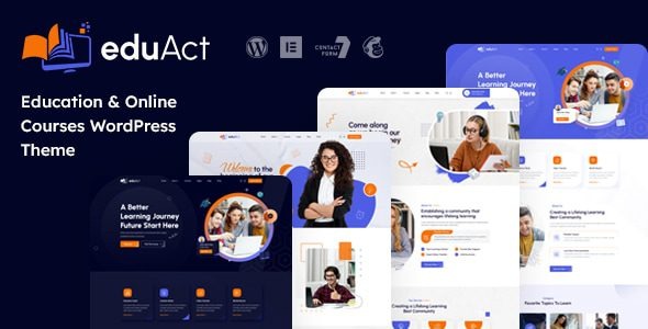 EduAct v1.0.1 教育与课程 WordPress 主题下载-图仕出海