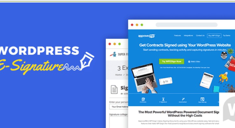 WP E-Signature v2.1.1 – WordPress 数字电子签名插件下载-图仕出海