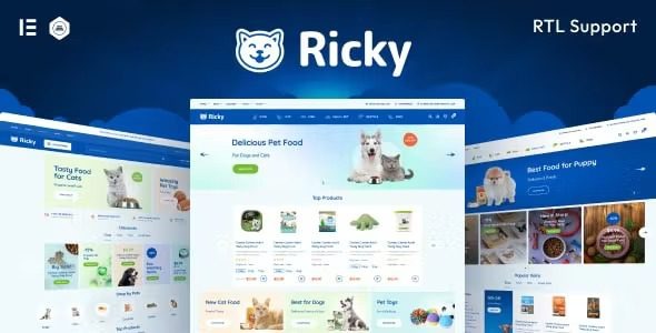 Ricky v2.18 – 宠物店和护理 WooCoomerce 主题破解版下载-图仕出海