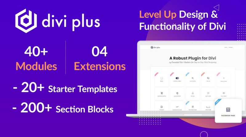 Divi Plus v2.1.0 – 50个强大的Divi主题模块下载-图仕出海