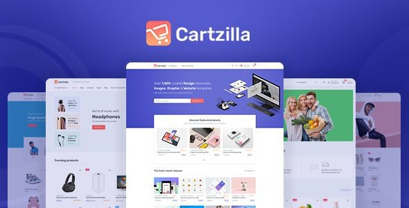 Cartzilla v1.1.0 – 数字市场&杂货店WordPress主题下载-图仕出海