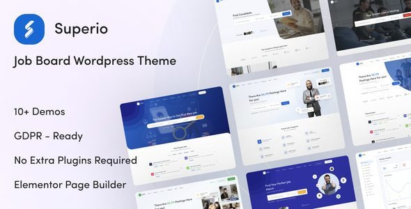Superio v1.3.36 – 求职招聘网WordPress主题下载-图仕出海