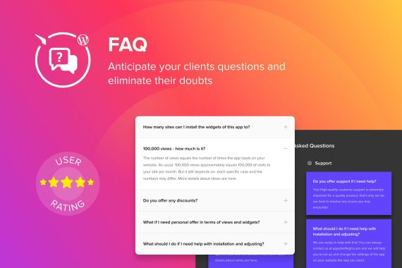Elfsight FAQ 1.4.1 wordpress常见问题模块插件下载-图仕出海